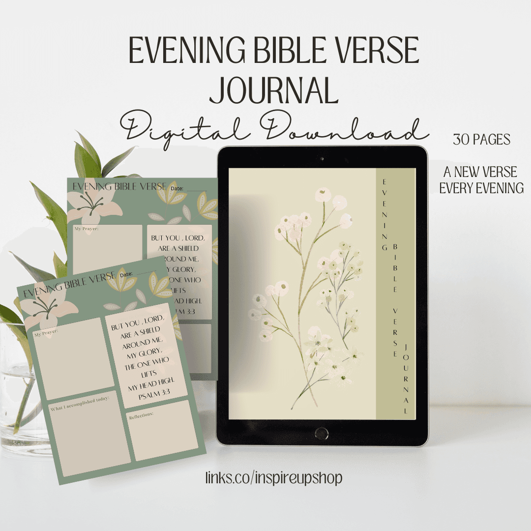 Evening Bible Verse Sleep Journal