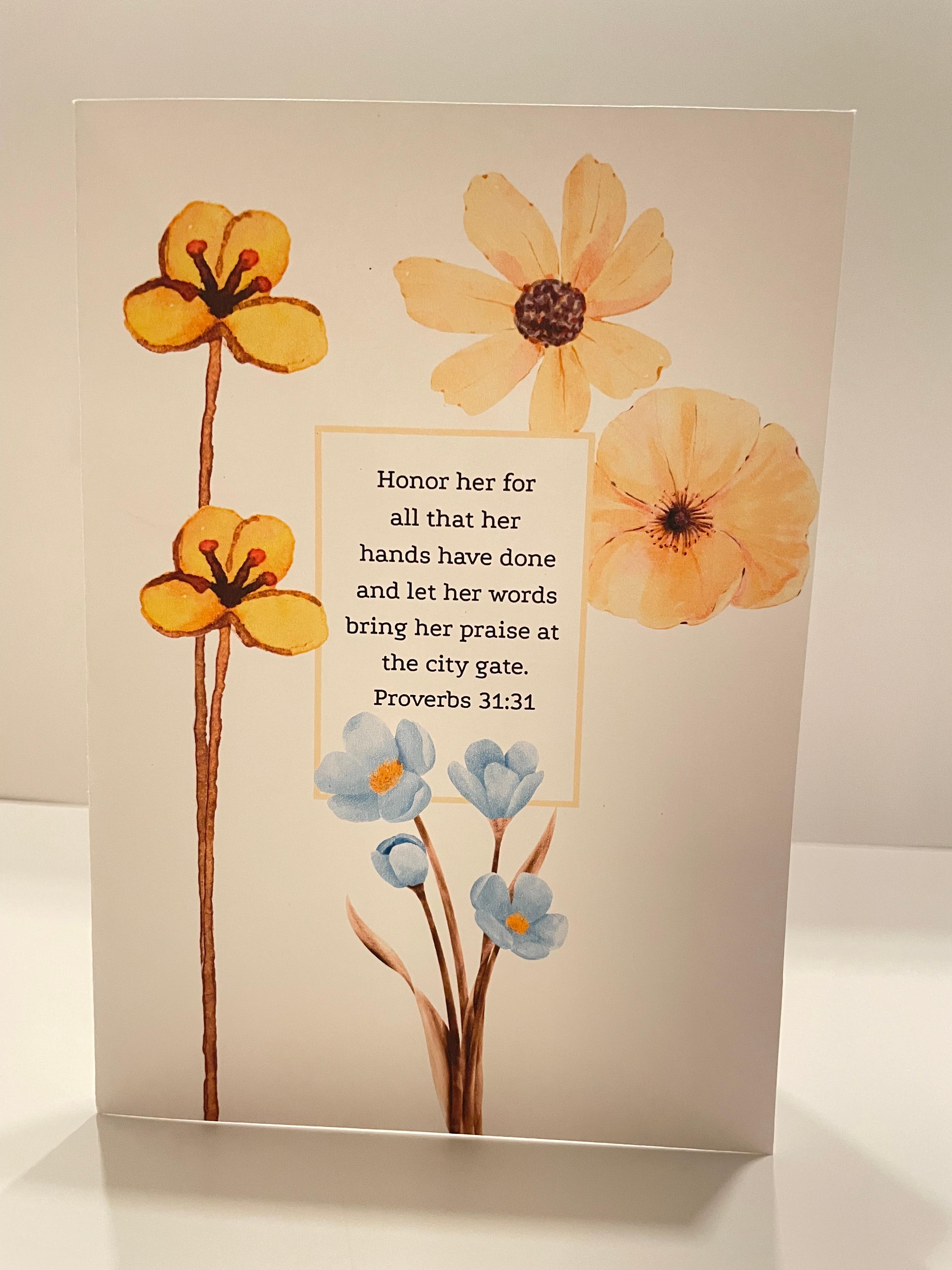 Simple Bible Verse Card Bundle of 4