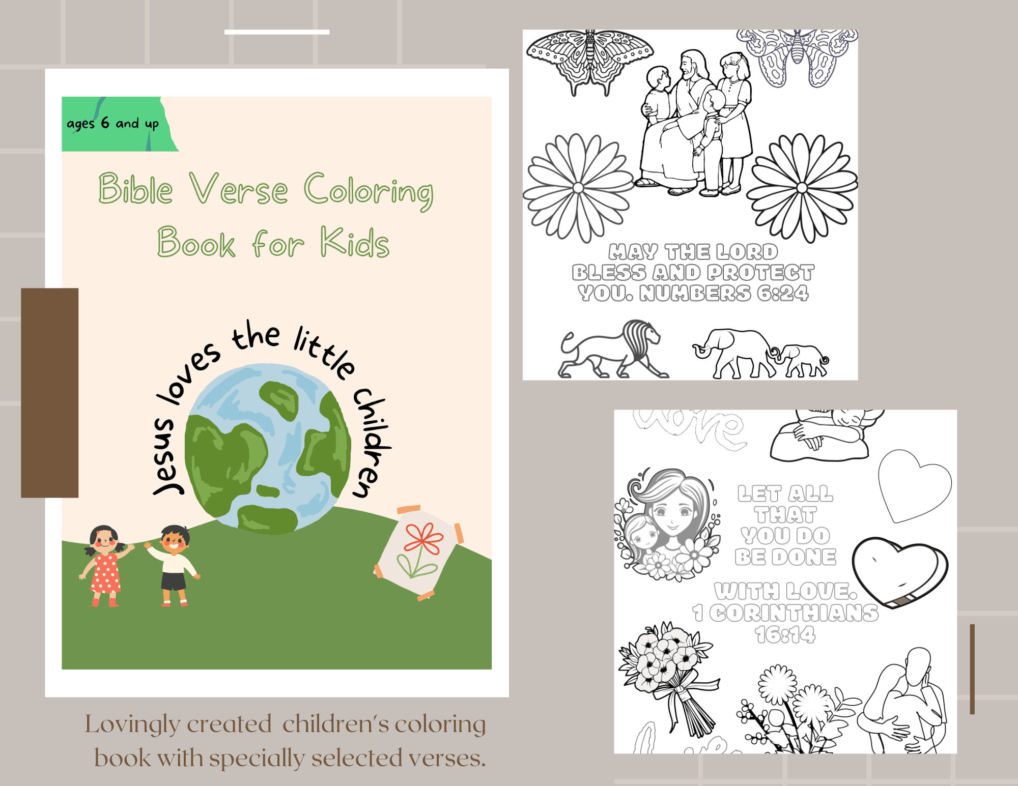 Bible Verse Coloring Book